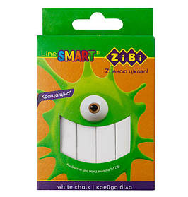 Крейда біла 12 шт Smart Line квадратна