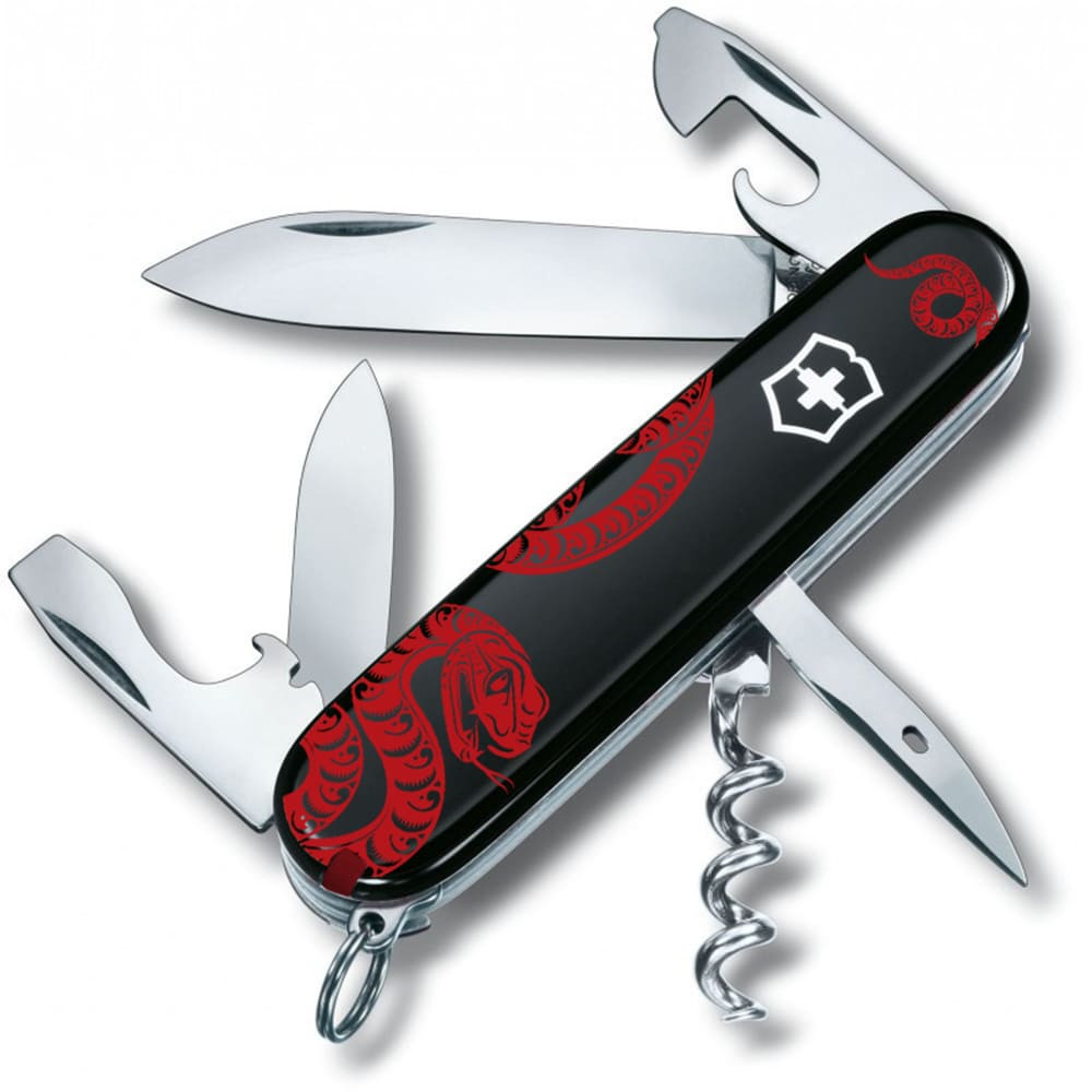 Швейцарський складаний ніж Victorinox SPARTAN ZODIAC Червона змія 1.3603.3.Z4361u