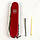 Швейцарський складаний ніж Victorinox CLIMBER MAT червоний матовий лак 1.3703.M0007p, фото 10