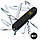 Швейцарський складаний ніж Victorinox HUNTSMAN MAT чорний матовий лак з жовт.лого 1.3713.3.M0008p, фото 2