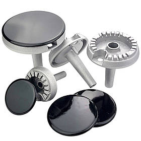 Комплект пальників з кришками для плити GEFEST  1100, 1200, 3100, 3200