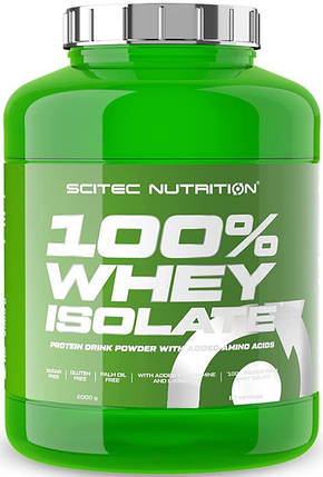 Сироватковий протеїн (ізолят) Scitec Nutrition 100% Whey Isolate 2 кг Банан, фото 1