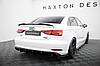 Дифузор Audi A3 8V рестайл (16-20) тюнінг обвіс спідниця елерон (V2), фото 3