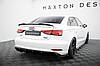 Дифузор Audi A3 8V рестайл (16-20) тюнінг обвіс спідниця елерон (V1), фото 3