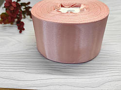 Стрічка атласна 5 см. Ванільна (за 1 метр), А5-153