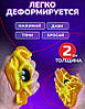 Антистрес іграшка таба сквіш лапка вафля супер липка, фото 7