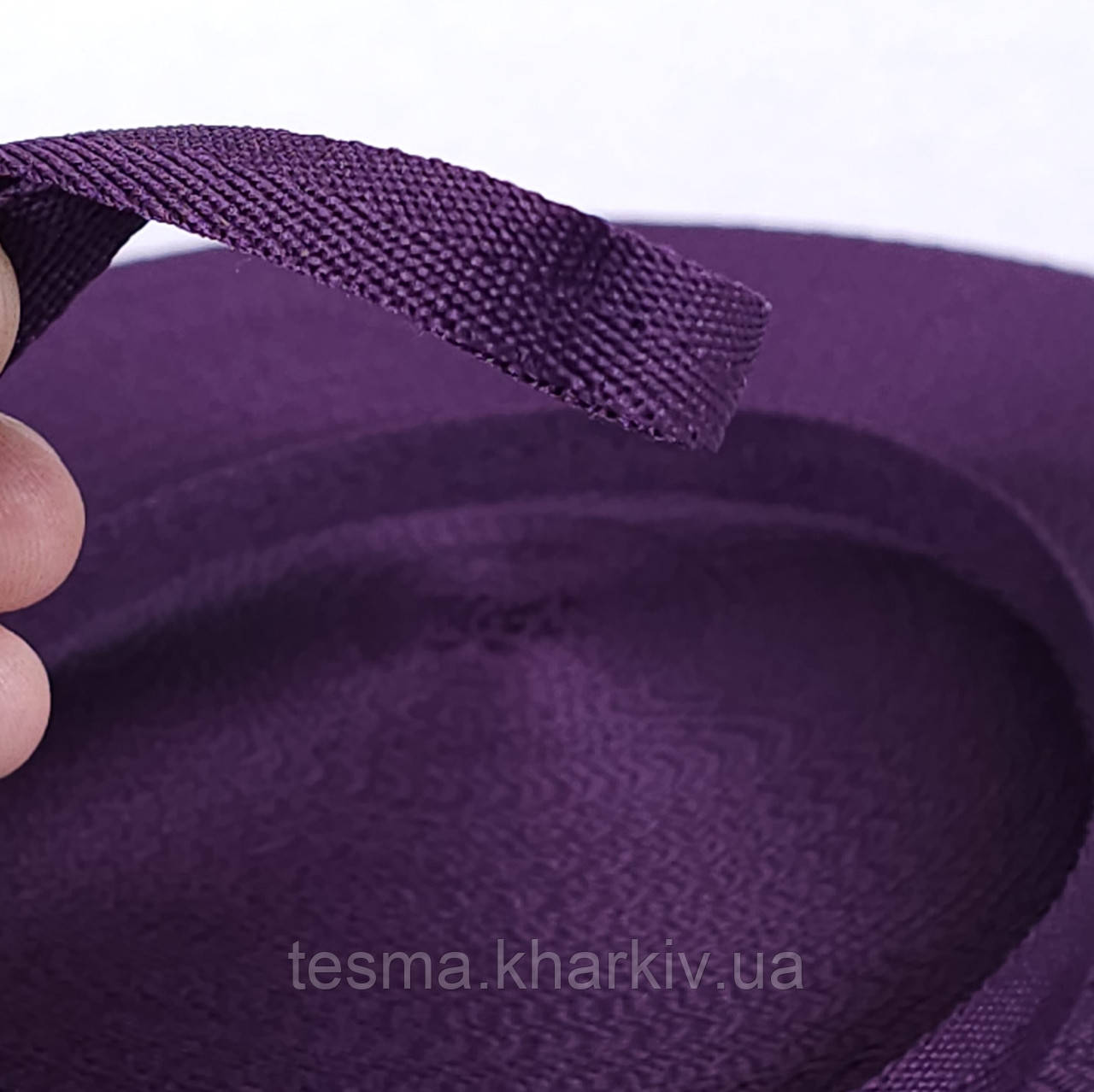 Стрічка киперна, тасьма киперна 10 мм 50 м фіолетовий