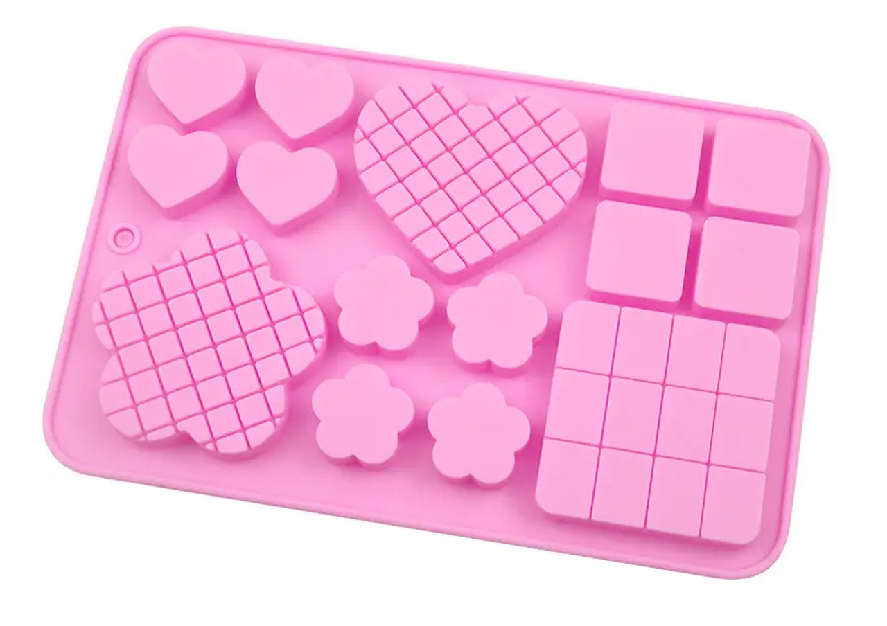 Силіконова форма для цукерок CHI Шоколадний мікс (202138)