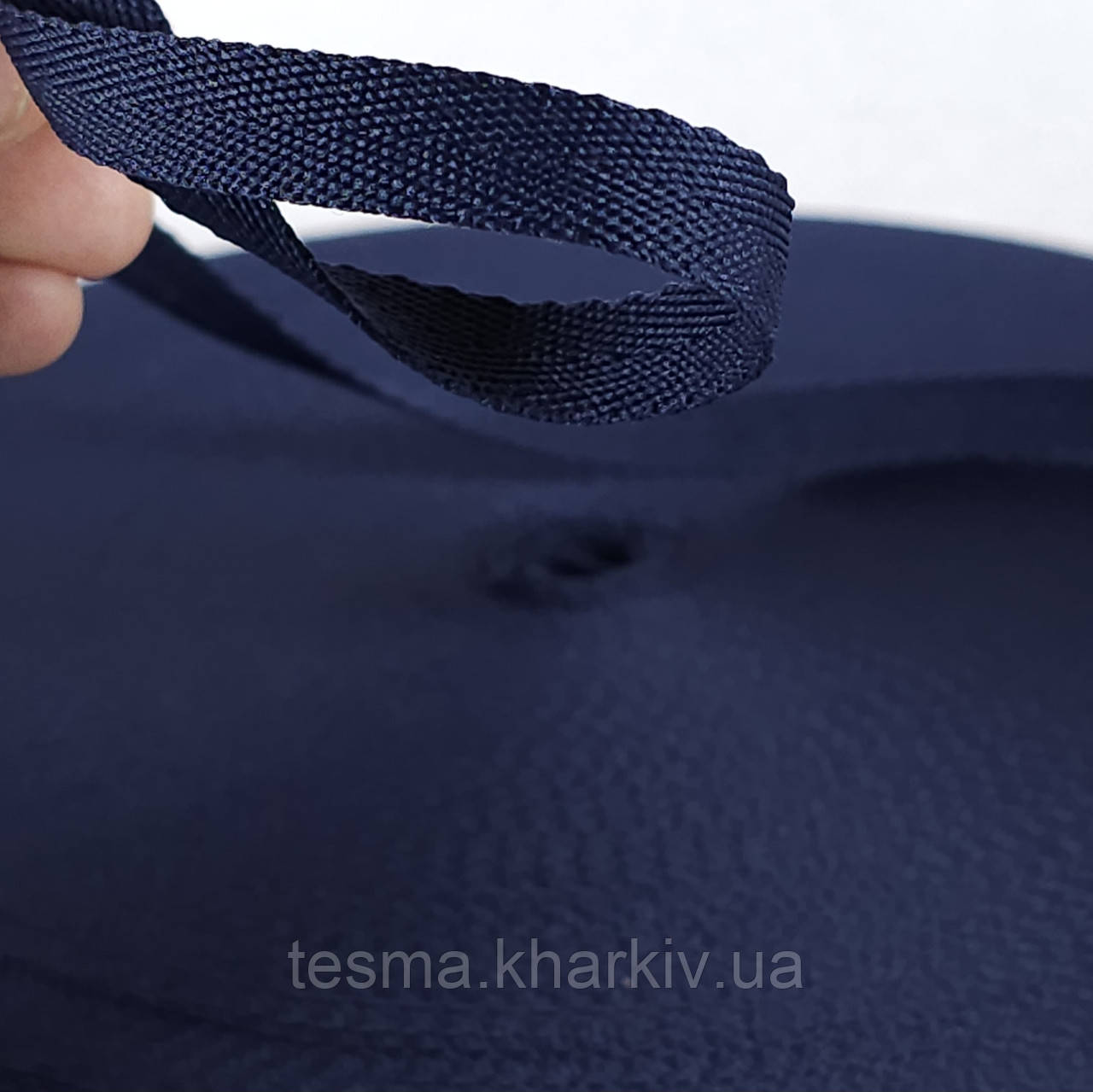 Стрічка кіперна, тасьма кіперна 10 мм 50 м синя