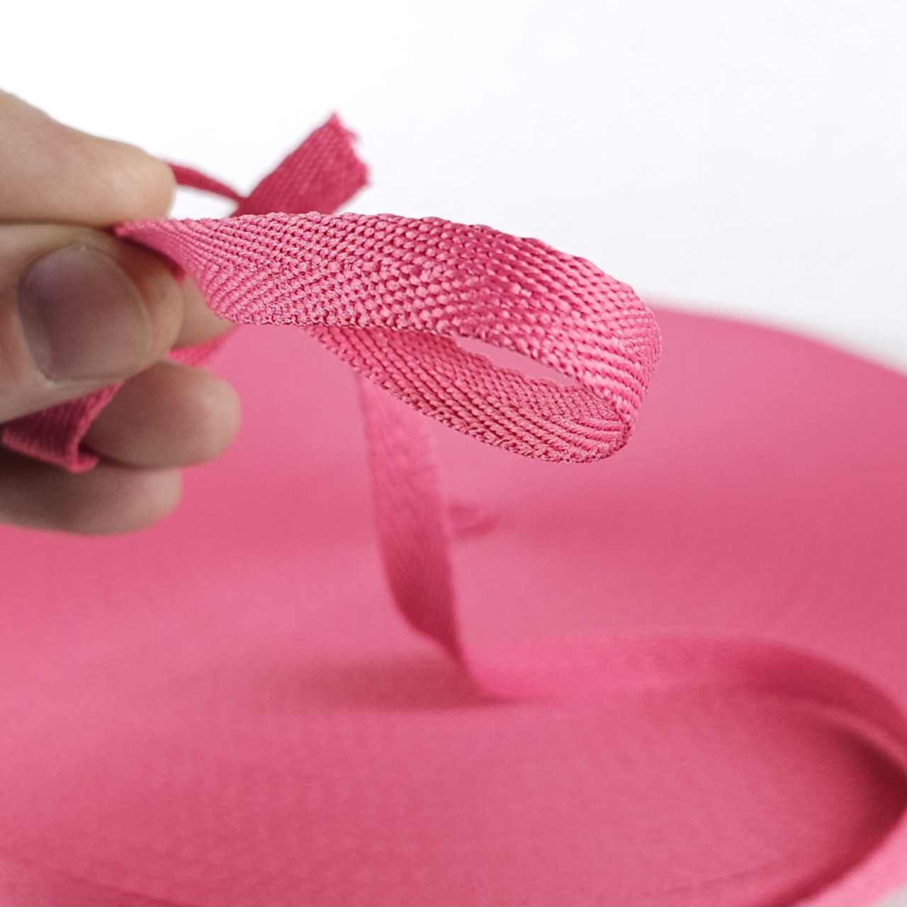 Стрічка киперна, тасьма киперна 10 мм 50 м малиновий