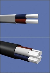Провід АВВГ-П 2*4 (100м) (силовий) (ДКЗ)Гост Днепр (Сертифікат ГОСТУ)
