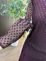 Елегантна жіноча сукня, тканина "Креп-Дайвінг" 54, 56, 58, 60, 64 розмір 54, фото 3