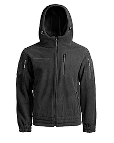 Куртка флісова з капюшоном Mil-Tec GEN.II Black 10856302