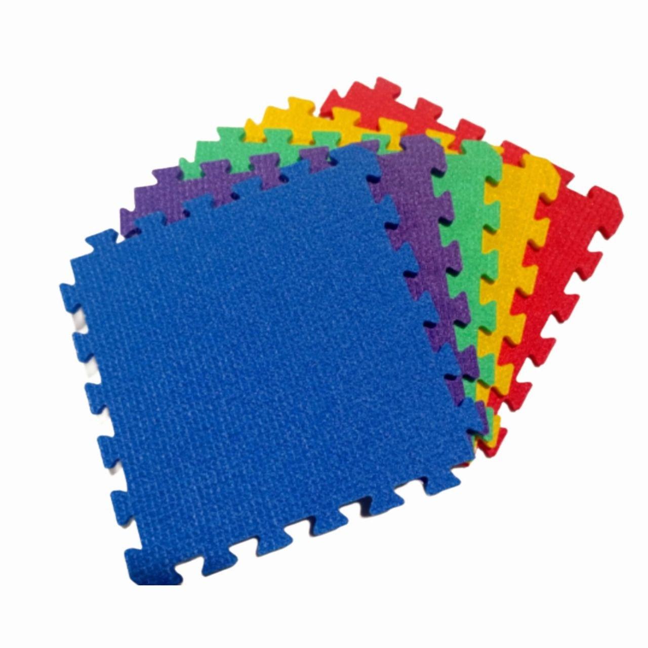 М'яка підлога килимок-пазл (татамі ластівчин хвіст)  IZOLON BASE 25х25х1см разные цвета