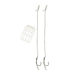 Повідець готовий GC G.Carp Method Wide Gape Ready Rig №6 (2шт)