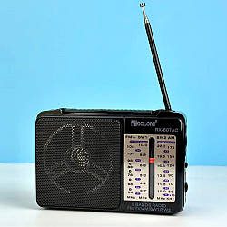 Портативне Радіо RX 607 AC Чорний 6646