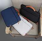 Сумка для ноутбука чорна 15,6" Sweetone з посиленим захистомь та відділенням для аксесуарів чорний, фото 6