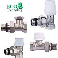 Крани радіаторні ECO Technology, Quality Professional та ін.