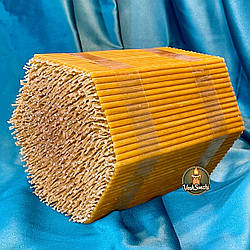 Набір дуже тонких воскових свічок (700 шт. в уп.) для дому та молитви з медовим ароматом