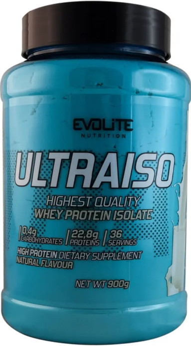 Ізолят сироваткового протеїну Evolite Nutrition Ultra Iso 900г natural