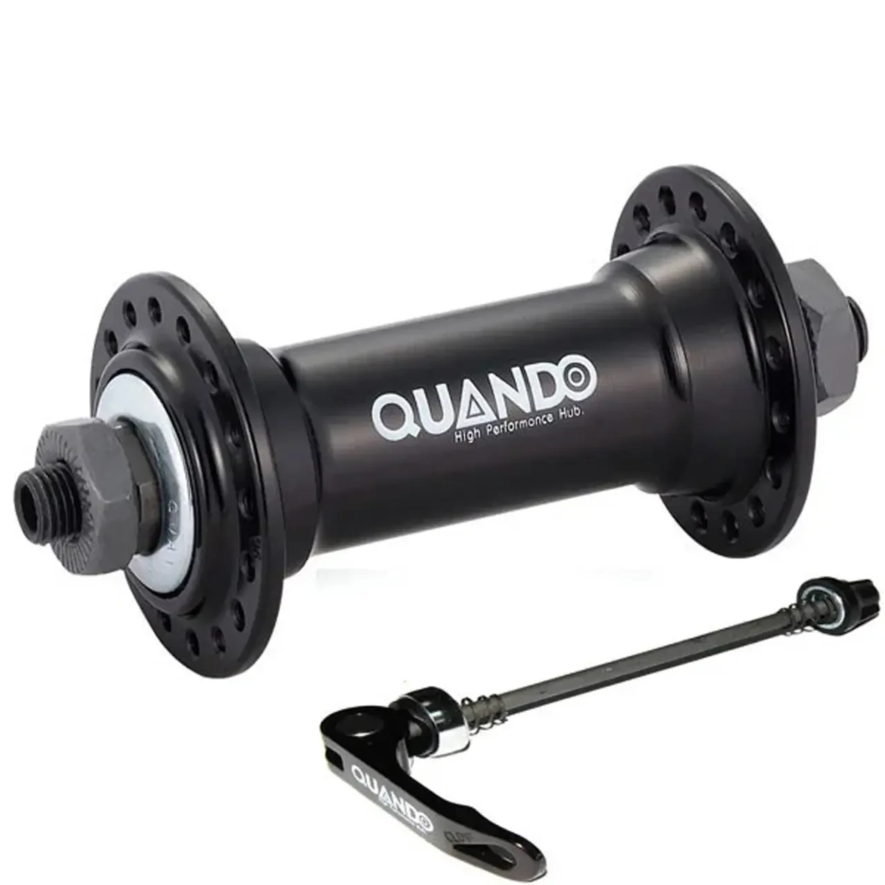 Втулка передня Quando KT-A15F, на 36 спиць, на кулях, ексцентрик, фото 1