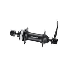 Втулка передня Shimano Acera HB-RM66 36H, Center Lock, чорна, на 36 спиць, ексцентрик