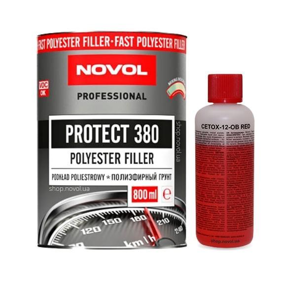Акриловий ґрунт Novol PROTECT 300 чорний, фото 1