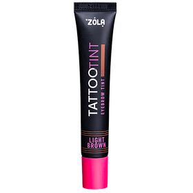 Фарба для брів та вій Zola Tattoo Tint Light Brown, 15 мл