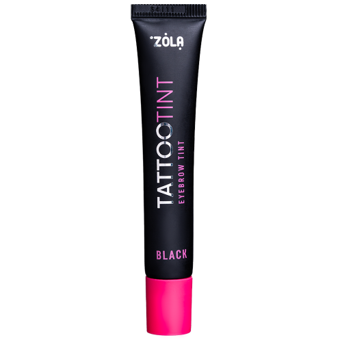 Фарба для брів та вій Zola Tattoo Tint Black, 15 мл, фото 1