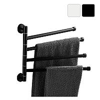 Вішалка Ruhhy 24267/24474 органайзер з стилі лофт для рушників R_2464 Чорний