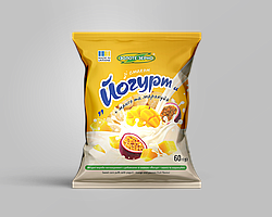 Палички кукурудзяні зі смаком "Йогурт - манго - маракуйя", 60 г