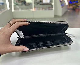 Гаманець Victoria's Secret Large Wallet with Zip Grey, фото 4