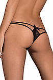 Еротичні стринги мереживні, чорні, L/XL, фото 2