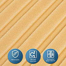 Панель-рейка в рулоні жовто-пісочний 2900*350*6мм (D) SW-00002071, фото 5