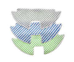 Комплект ганчірок з мікрофібри (3 шт) до робота-пилососа Rowenta Explorer Serie 80 / Serie 120 AI  - ZR177007