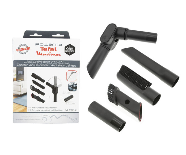 Комплект щіток та перехідників для пилососів Rowenta, Tefal, Moulinex - ZR903401