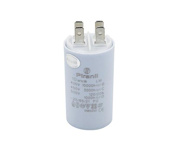 Конденсатор CBB60 10 мкФ 450V, з клемами (Piranil)