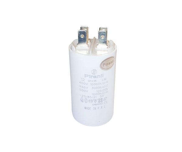 Конденсатор CBB60 12 мкФ 450V, з клемами (Piranil)