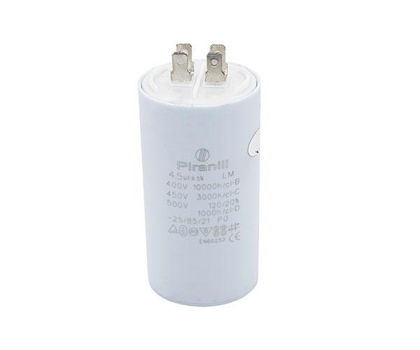 Конденсатор CBB60 45 мкФ 450V, з клемами (Piranil)