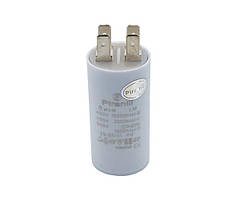 Конденсатор CBB60 8 мкФ 450V, з клемами (Piranil)
