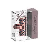 Вібратор на палець у золоті ML Creation (My Love) Gold Finger Green, фото 3