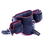 Нашийник анатомічний з наручниками червона строчка Голландія ручна робота, фото 3