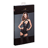 Сексуальне боді з глибоким декольте NOIR L, фото 4