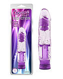 Вібратор реалістичний Chisa Crystal Jelly Seduction, фіолетовий, 16.2 см х 3.5 см, фото 2