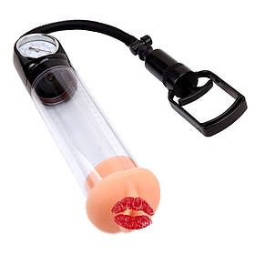 Вакуумна помпа з манометром (без насадки)