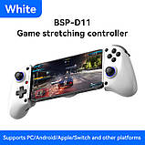 Розсувний геймпад BSP-D11 для смартфонів, планшетів, ПК та Nintendo Switch — універсальний ігровий контролер Bluetooth, фото 4