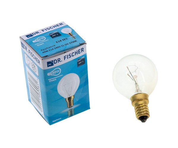 Лампа DR. FISCHER для духовки універсальна (E14, 40W, 240V, 300°C) (аналог Bosch 0057874)
