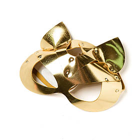 Маска-Кошка шкіряна, Голландія золота глянсова