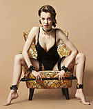 Розпірка італійська шкіра UPKO Spreader Bar, чорна, фото 8