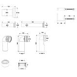 Комплект інсталяційний для унітазу Koer KT-0401 (без панелі змиву) (KR5166), фото 6